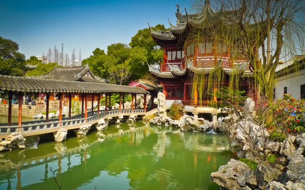 Tour trọn ngày riêng tư tham quan Thượng Hải & Chương trình biểu diễn nhào lộn buổi tối